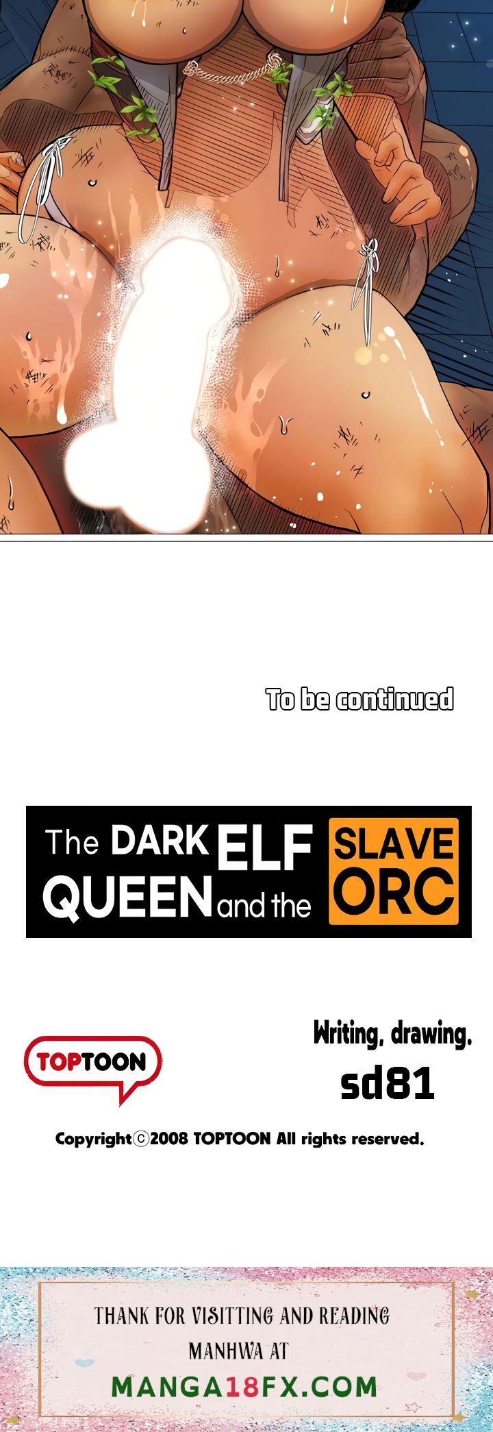The DARK ELF QUEEN and the SLAVE ORC - Chapter 28 [photo 34] - MangaPorn