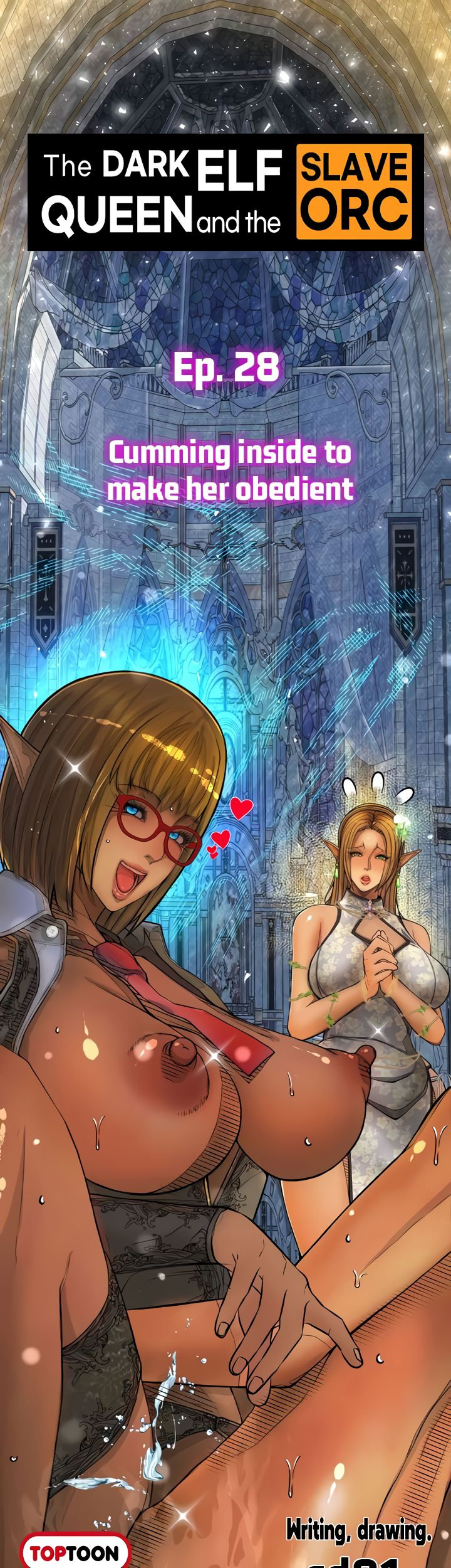 The DARK ELF QUEEN and the SLAVE ORC - Chapter 28 [photo 7] - MangaPorn