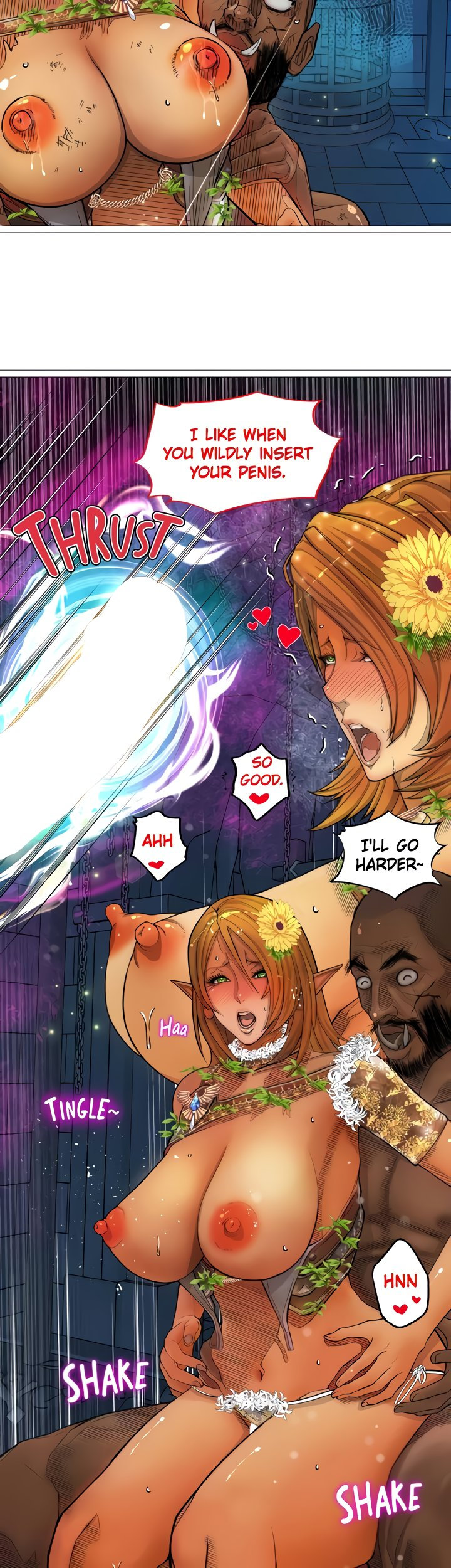 The DARK ELF QUEEN and the SLAVE ORC - Chapter 29 [photo 10] - MangaPorn