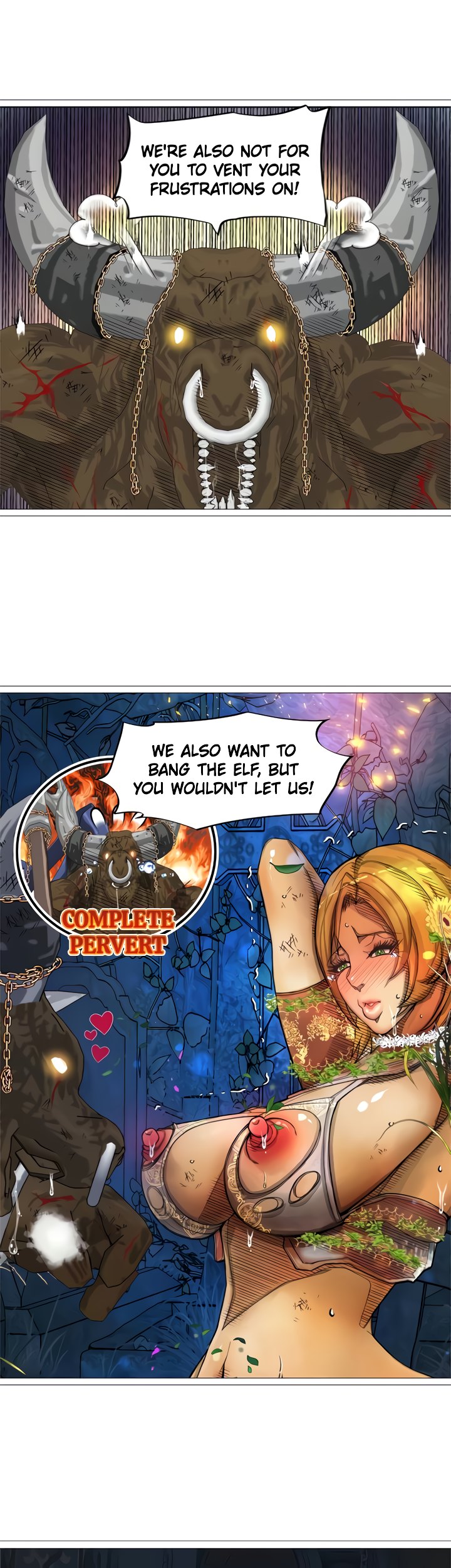 The DARK ELF QUEEN and the SLAVE ORC - Chapter 30 [photo 26] - MangaPorn