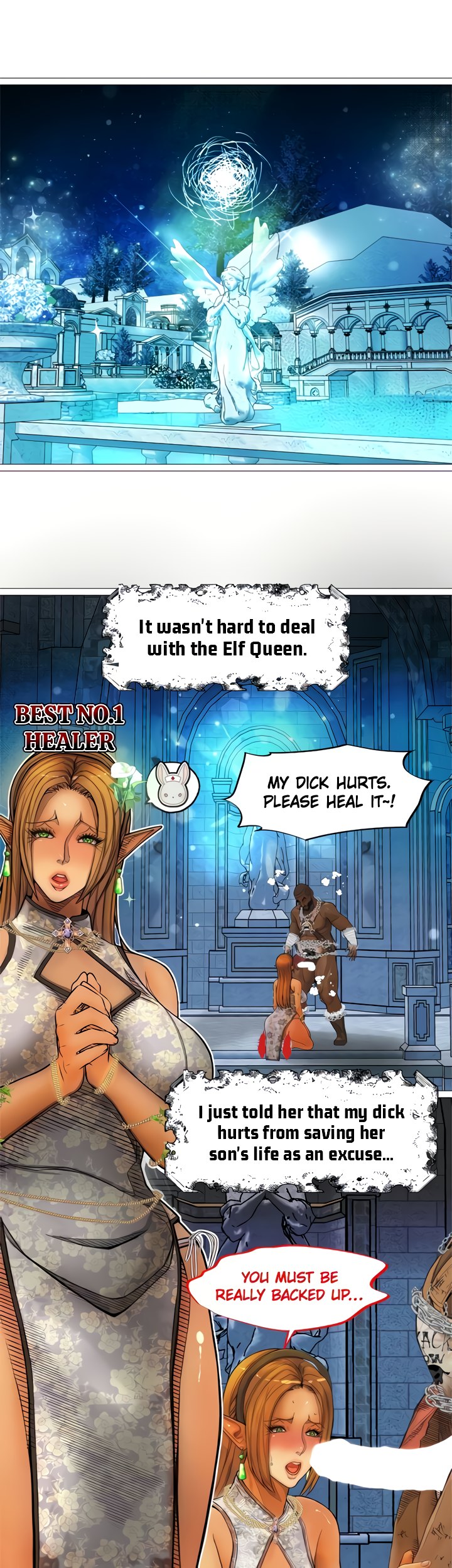 The DARK ELF QUEEN and the SLAVE ORC - Chapter 30 [photo 8] - MangaPorn