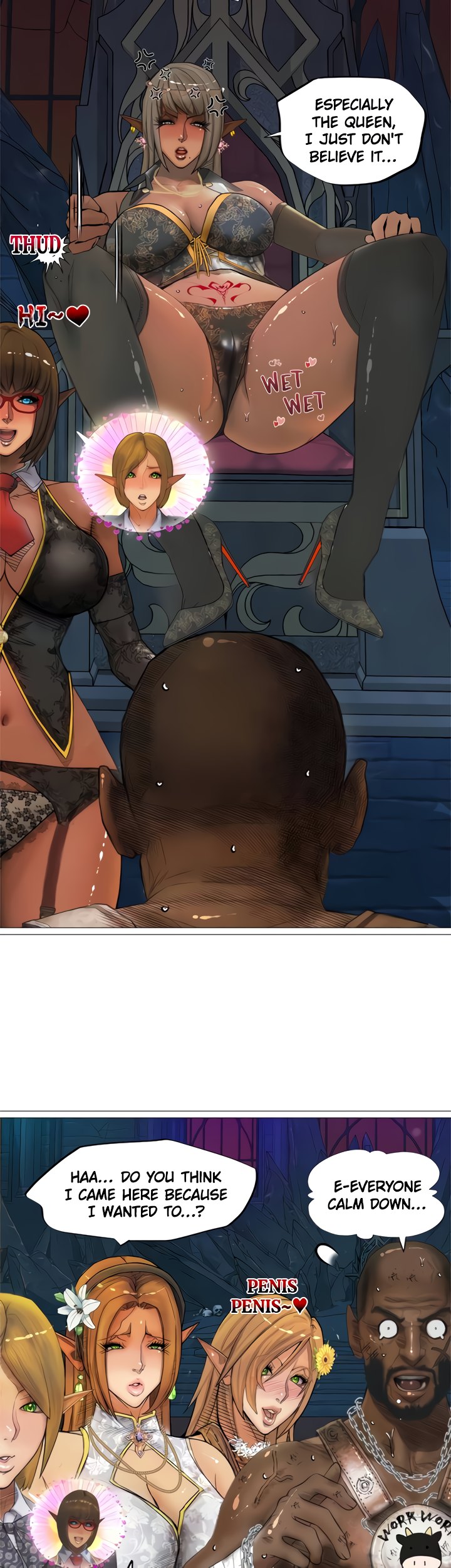 The DARK ELF QUEEN and the SLAVE ORC - Chapter 31 [photo 7] - MangaPorn