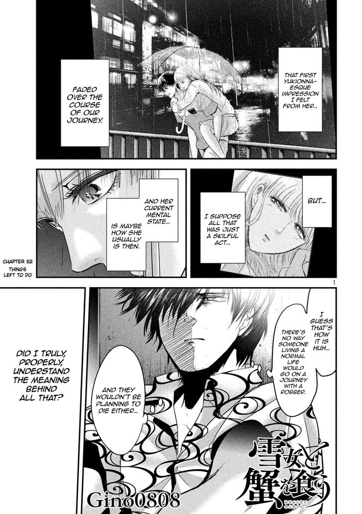 Yukionna to Kani wo Kuu - Chapter 52 [photo 1] - MangaPorn