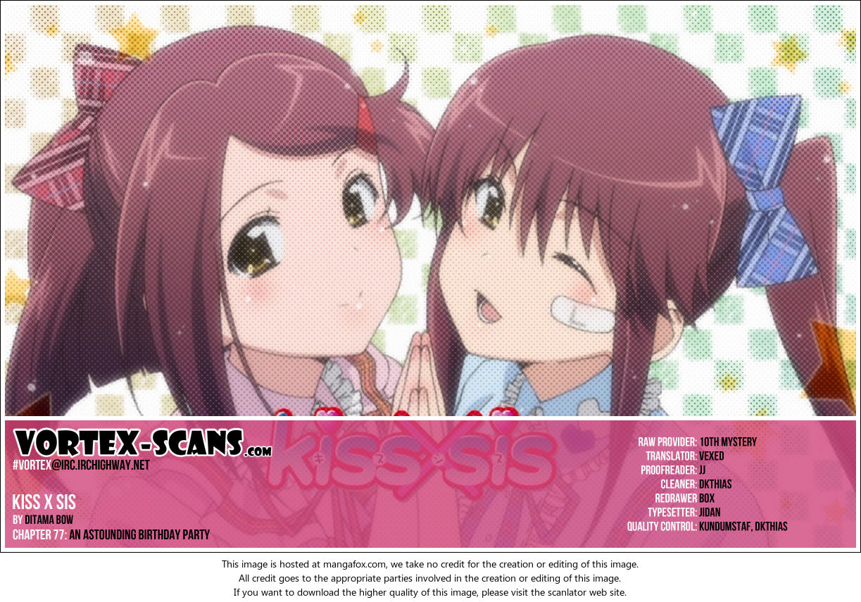 Kiss x Sis - Chapter 77 [photo 1] - MangaPorn