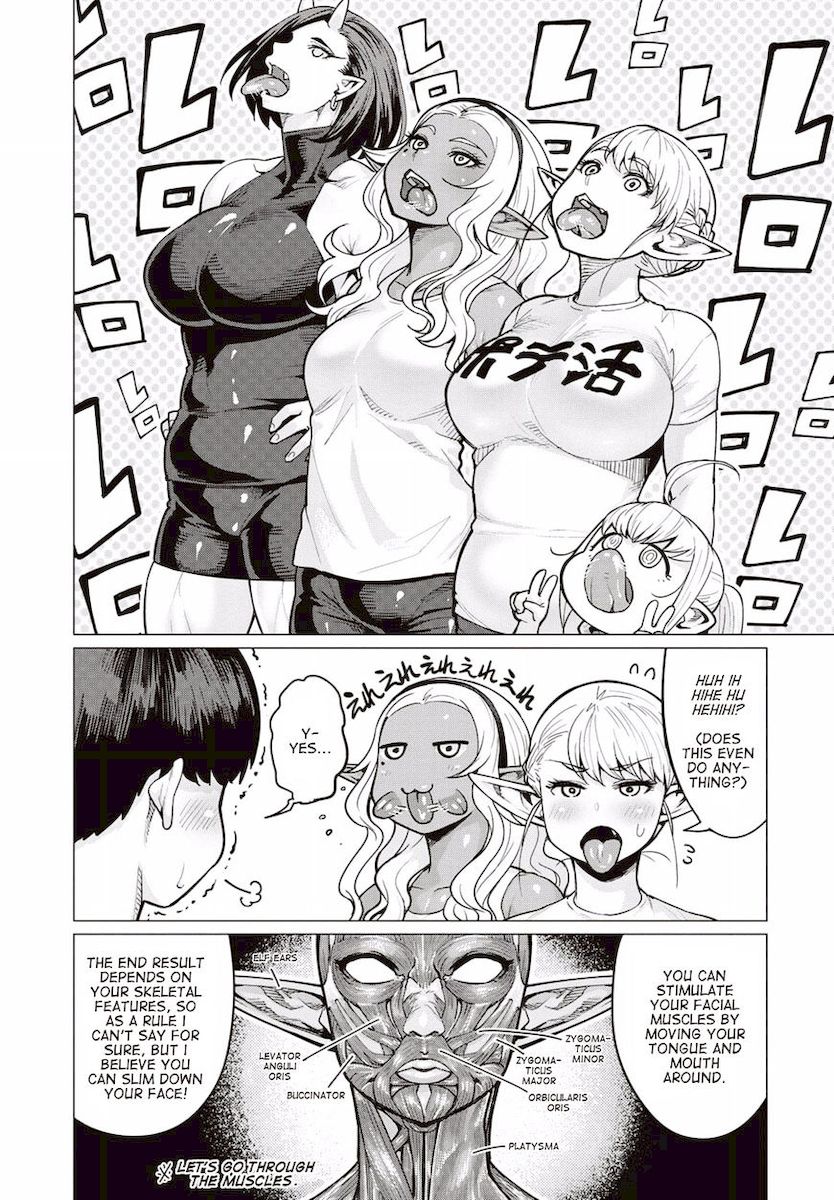 Elf-San Wa Yaserarenai. - Chapter 8 [photo 22] - MangaPorn