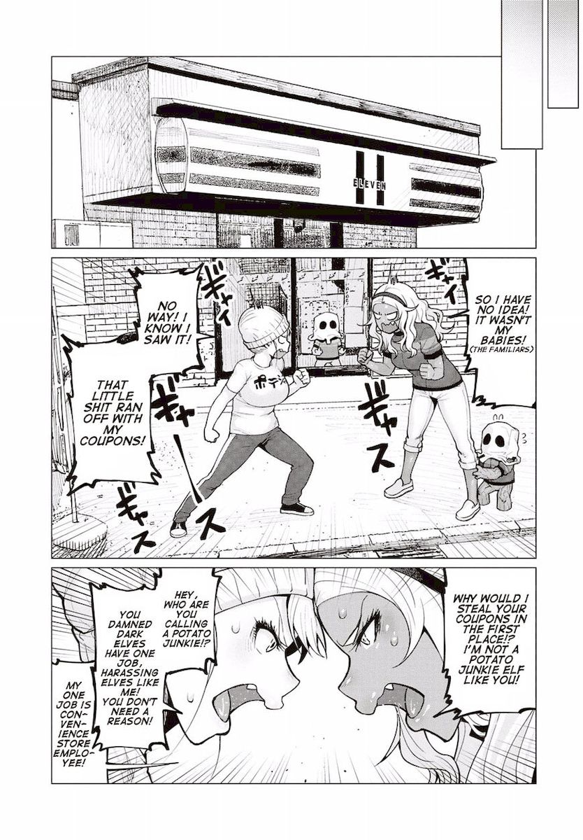 Elf-San Wa Yaserarenai. - Chapter 8 [photo 4] - MangaPorn