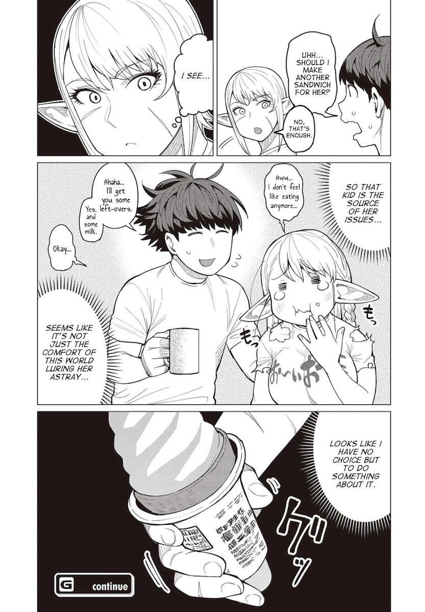 Elf-San Wa Yaserarenai. - Chapter 19 [photo 18] - MangaPorn