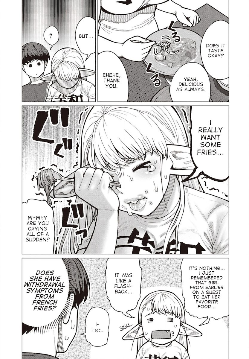 Elf-San Wa Yaserarenai. - Chapter 27 [photo 8] - MangaPorn