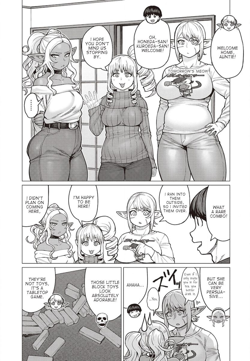 Elf-San Wa Yaserarenai. - Chapter 36 [photo 6] - MangaPorn