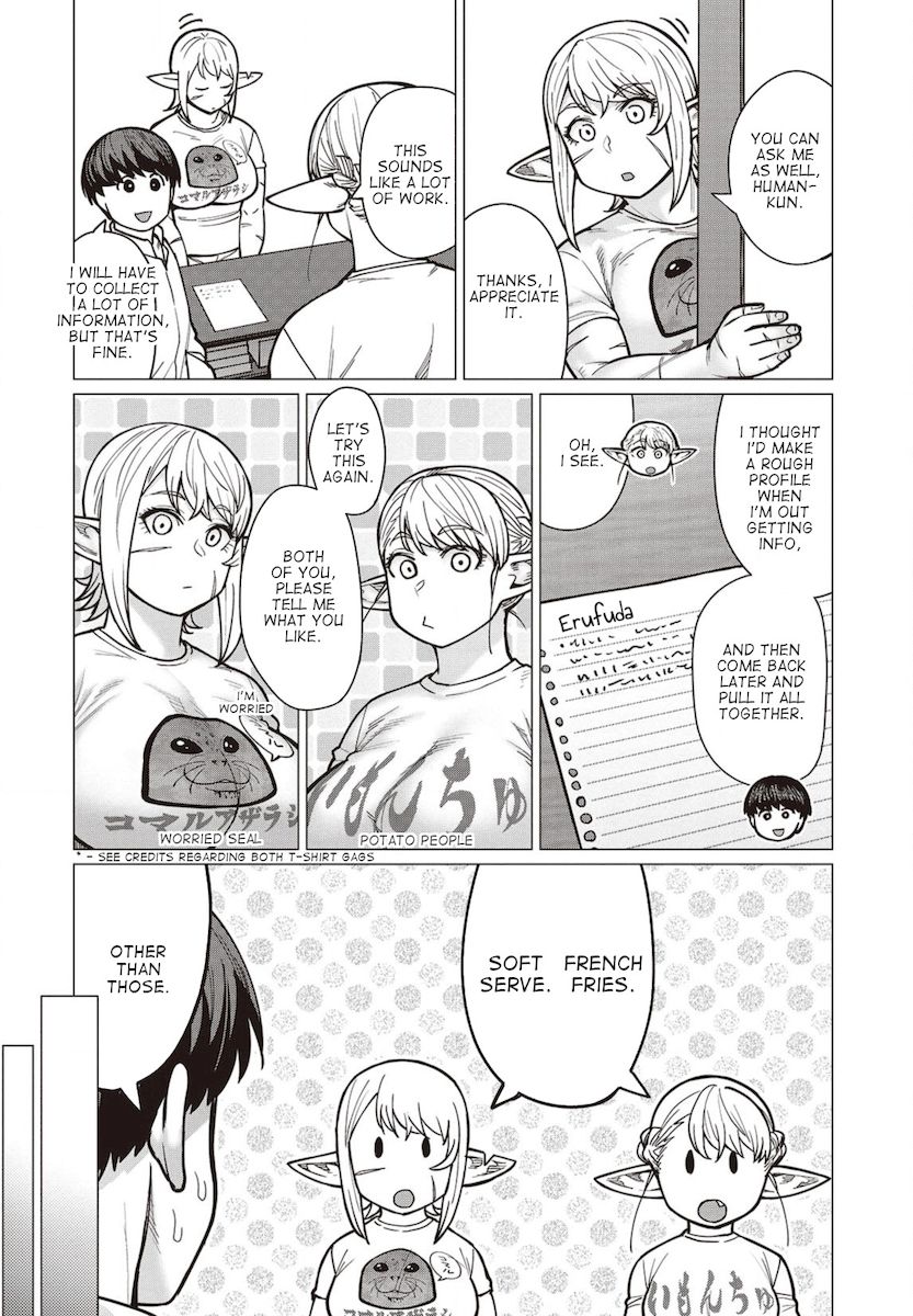 Elf-San Wa Yaserarenai. - Chapter 37 [photo 9] - MangaPorn