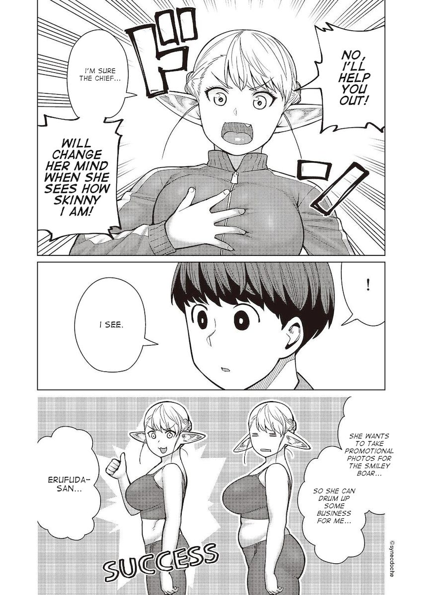 Elf-San Wa Yaserarenai. - Chapter 46 [photo 14] - MangaPorn