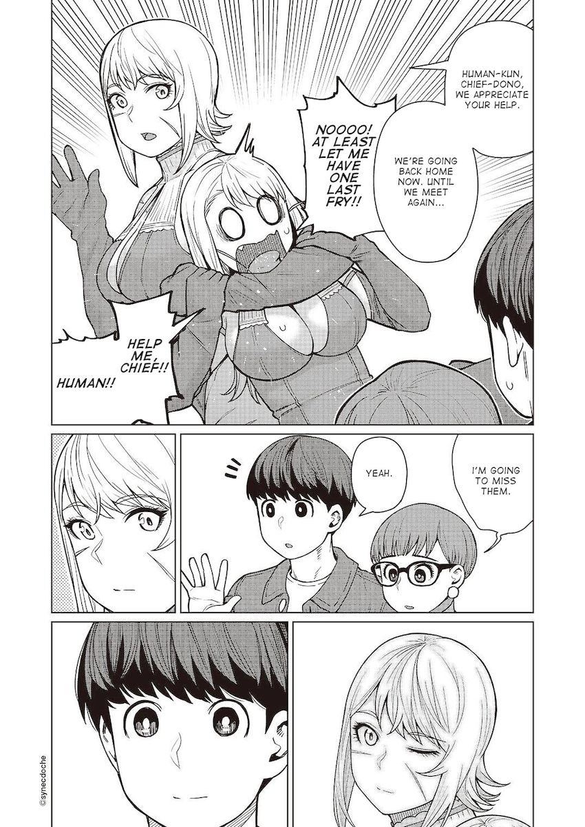 Elf-San Wa Yaserarenai. - Chapter 46 [photo 27] - MangaPorn