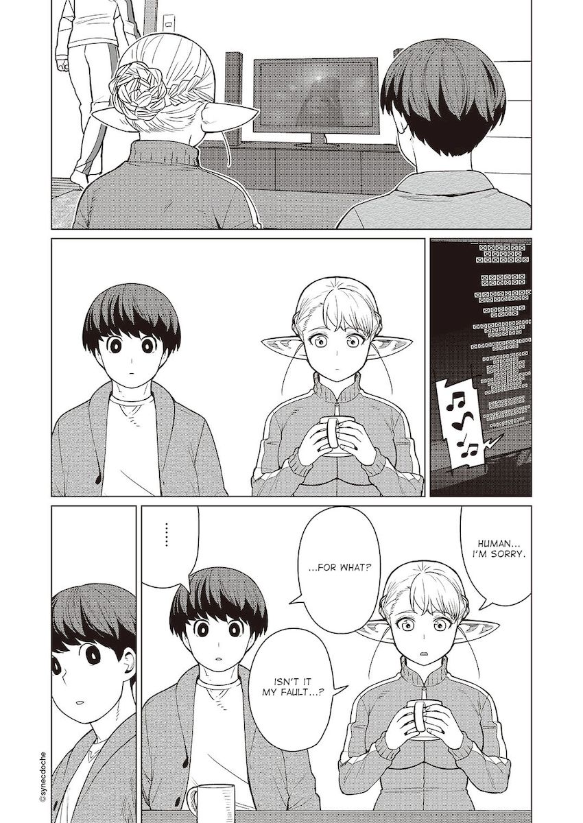 Elf-San Wa Yaserarenai. - Chapter 46 [photo 9] - MangaPorn