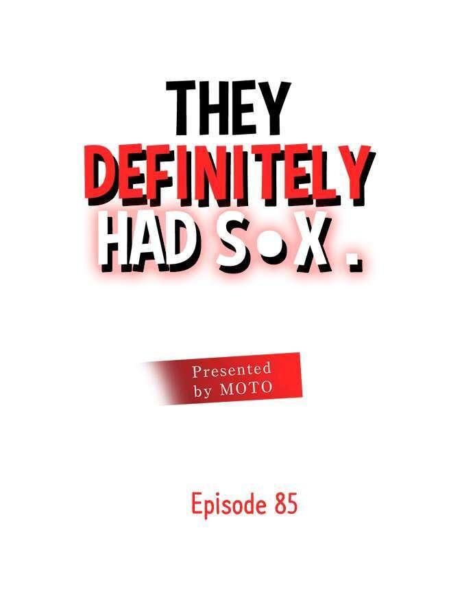 They Definitely Had Sex - Chapter 85 [photo 1] - MangaPorn