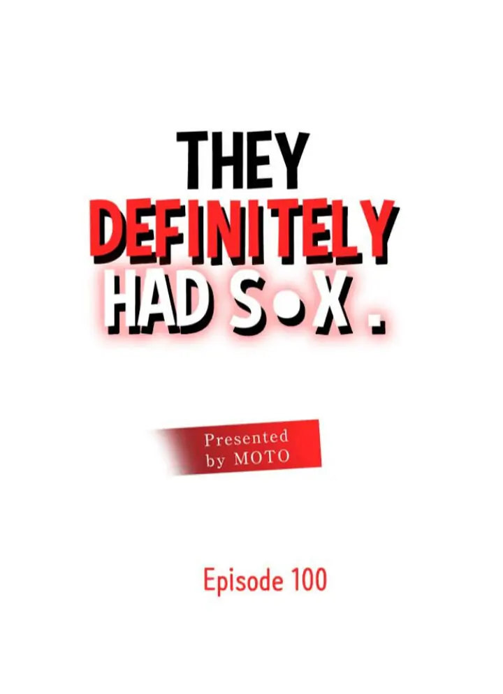 They Definitely Had Sex - Chapter 100 [photo 1] - MangaPorn