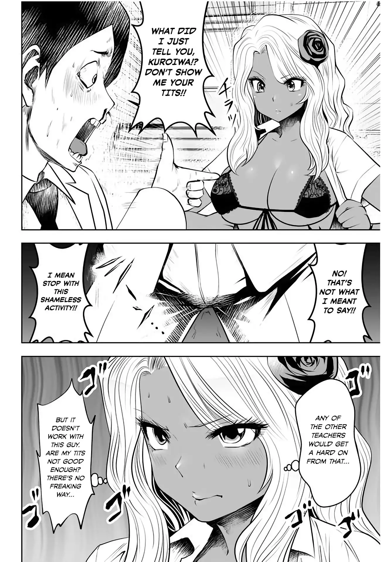 Black Gakkou ni Tsutometeshimatta Sensei - Chapter 3 [photo 6] - MangaPorn