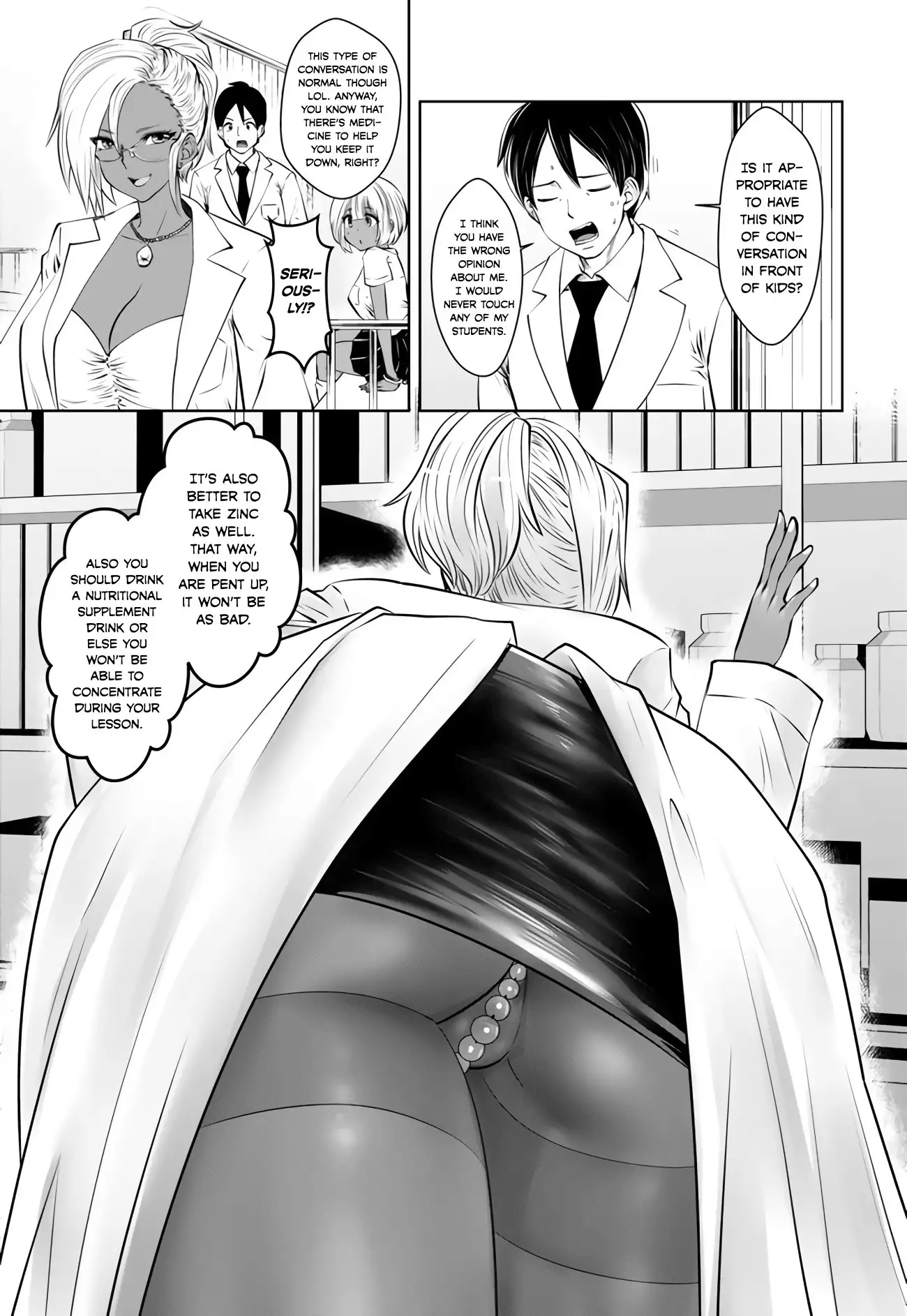 Black Gakkou ni Tsutometeshimatta Sensei - Chapter 4 [photo 17] - MangaPorn