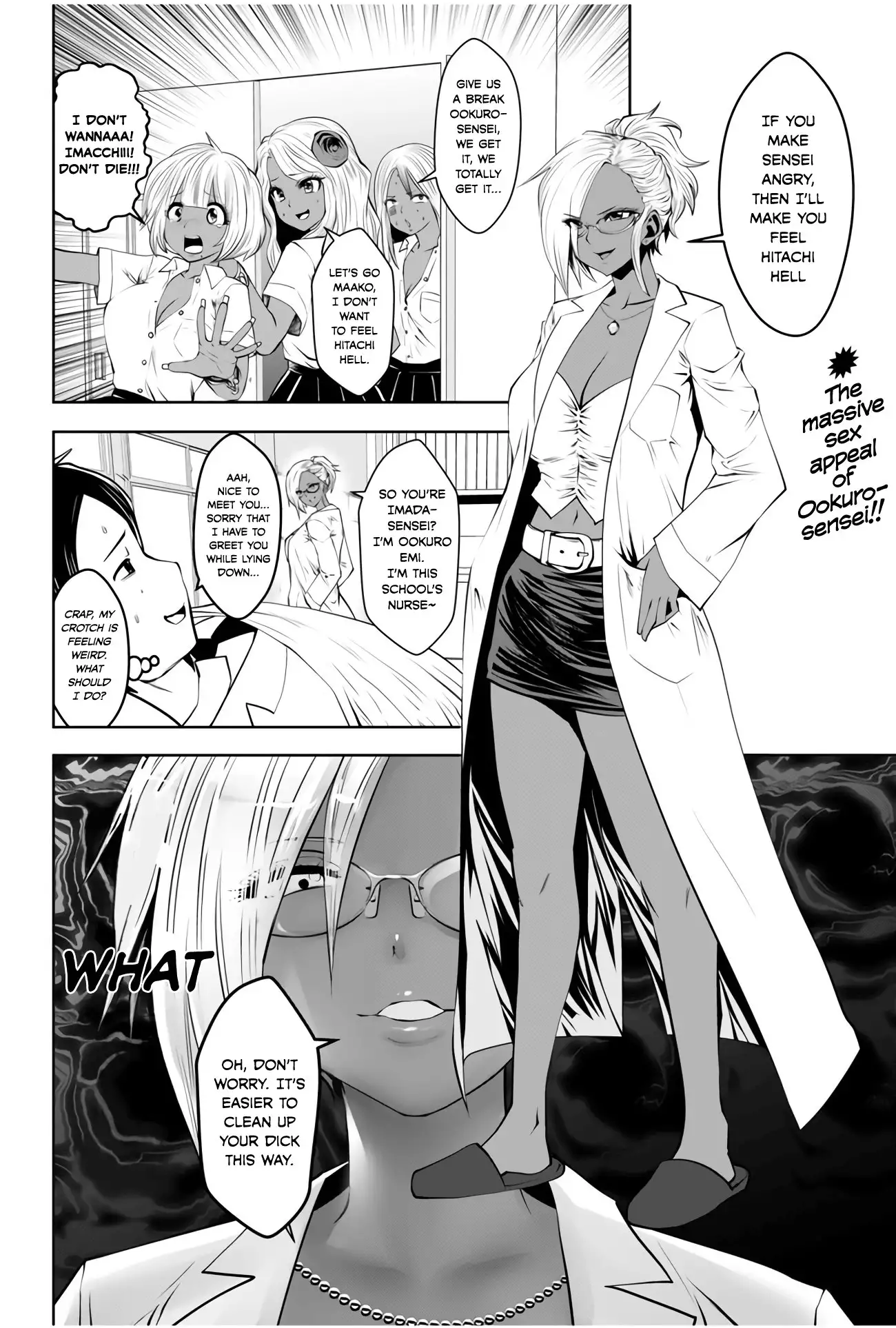 Black Gakkou ni Tsutometeshimatta Sensei - Chapter 4 [photo 2] - MangaPorn