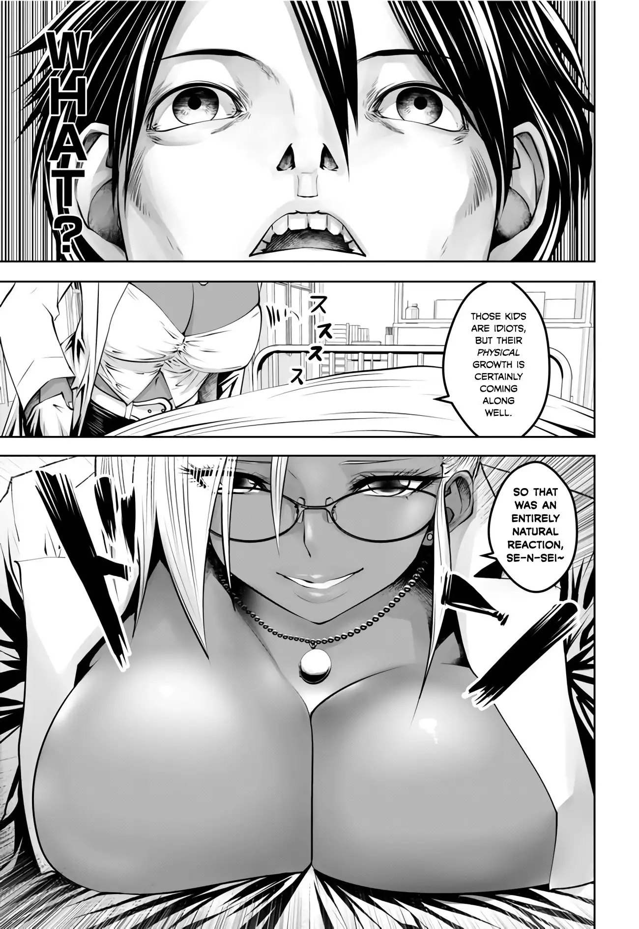 Black Gakkou ni Tsutometeshimatta Sensei - Chapter 4 [photo 3] - MangaPorn