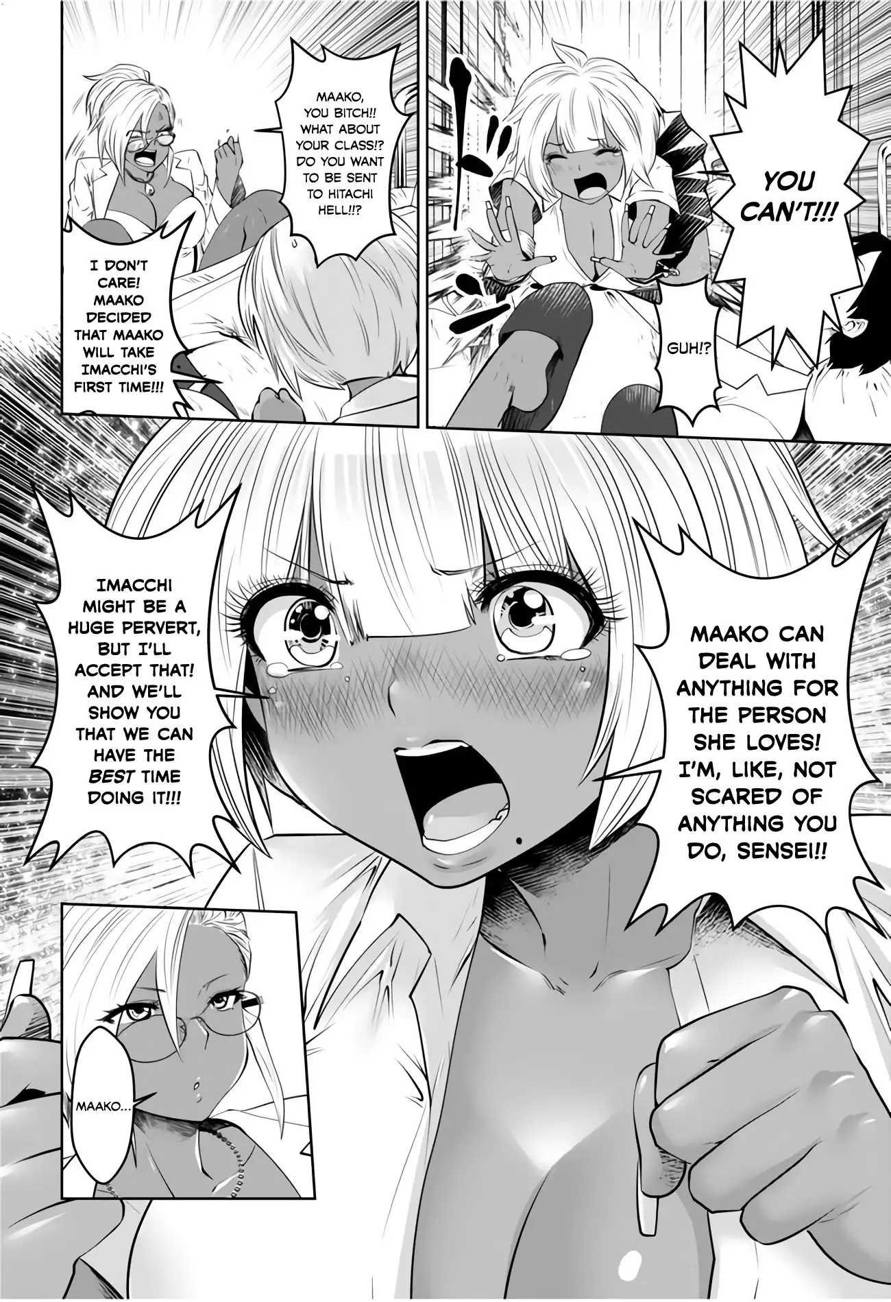 Black Gakkou ni Tsutometeshimatta Sensei - Chapter 4 [photo 6] - MangaPorn
