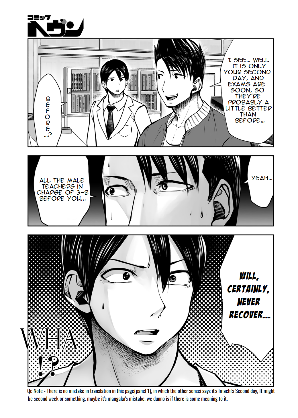 Black Gakkou ni Tsutometeshimatta Sensei - Chapter 18.1 [photo 7] - MangaPorn