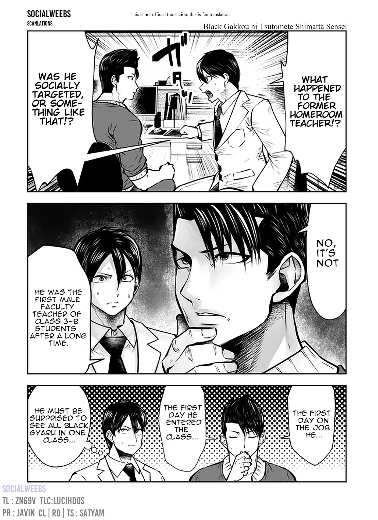 Black Gakkou ni Tsutometeshimatta Sensei - Chapter 18.2 [photo 1] - MangaPorn