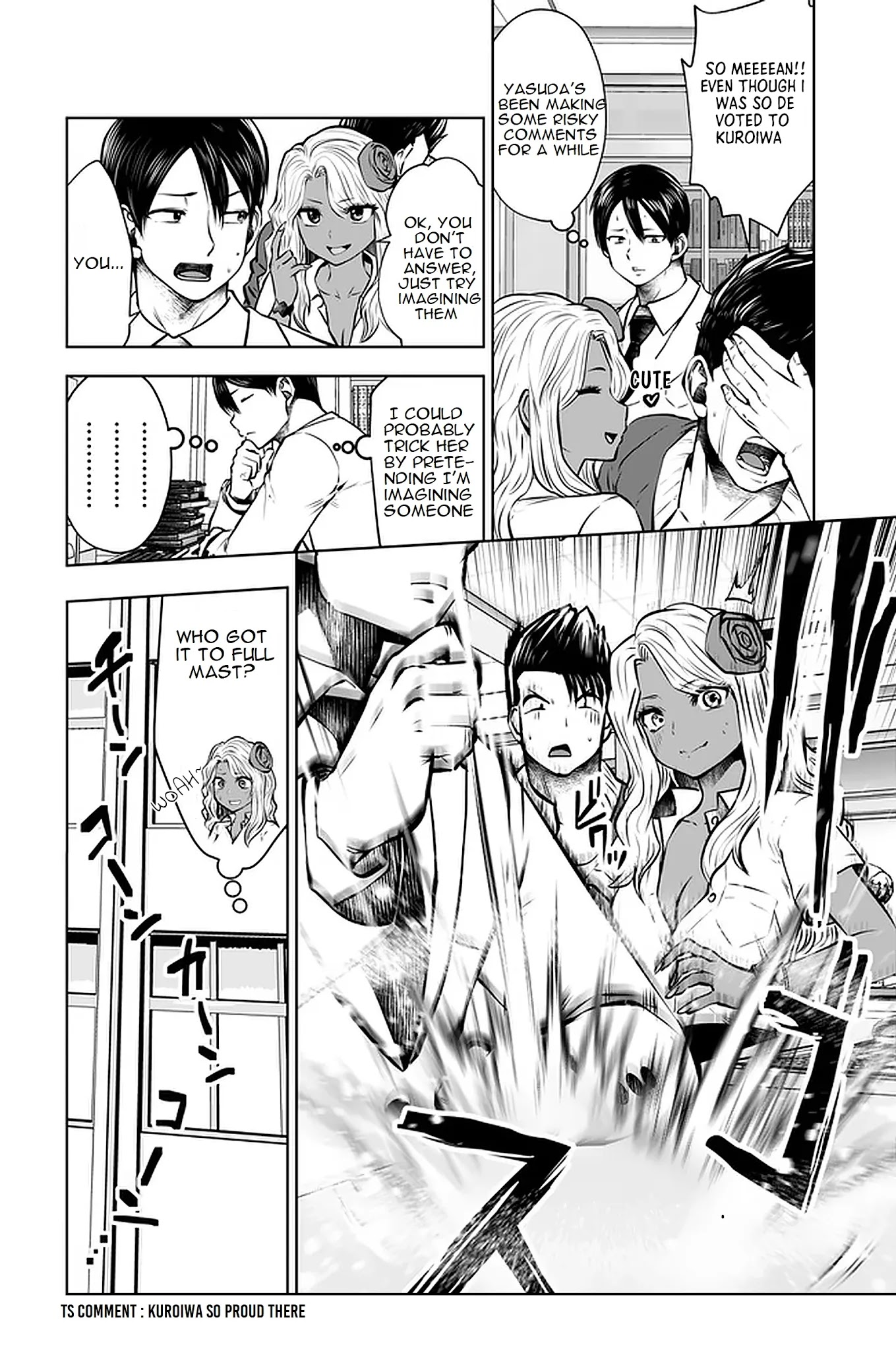 Black Gakkou ni Tsutometeshimatta Sensei - Chapter 18.4 [photo 6] - MangaPorn