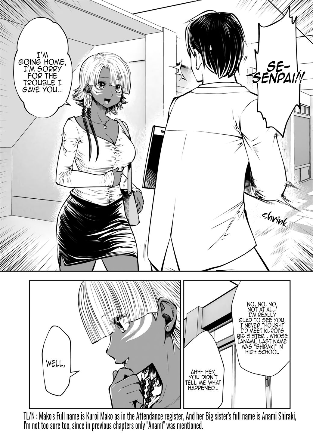 Black Gakkou ni Tsutometeshimatta Sensei - Chapter 19.1 [photo 4] - MangaPorn