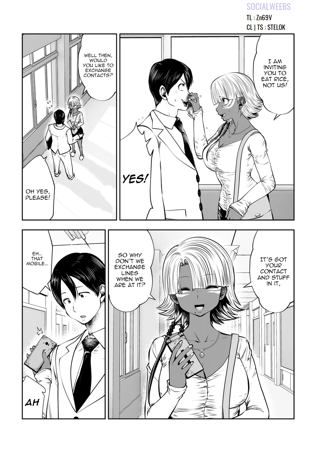 Black Gakkou ni Tsutometeshimatta Sensei - Chapter 19.3 [photo 1] - MangaPorn