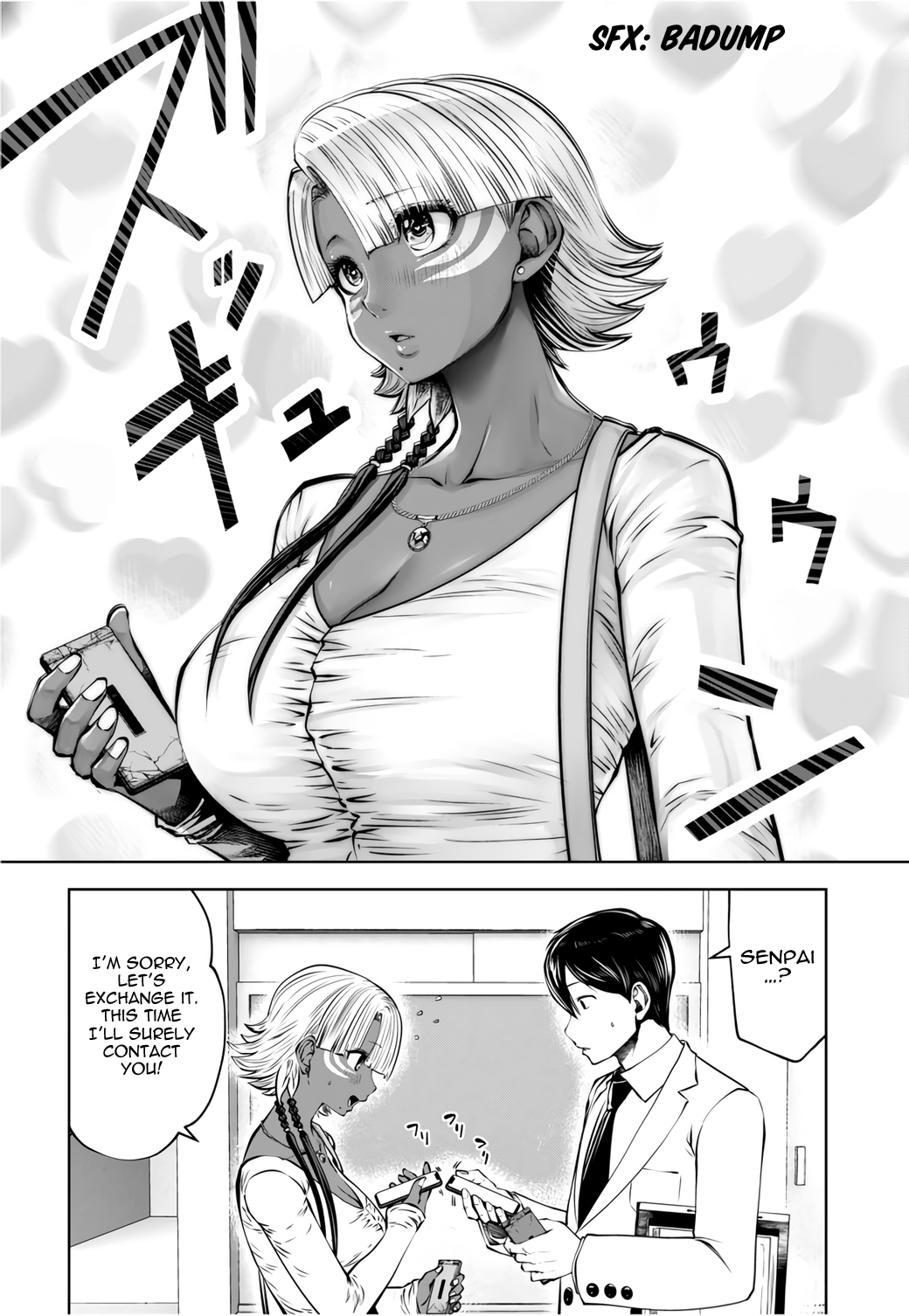Black Gakkou ni Tsutometeshimatta Sensei - Chapter 19.3 [photo 3] - MangaPorn