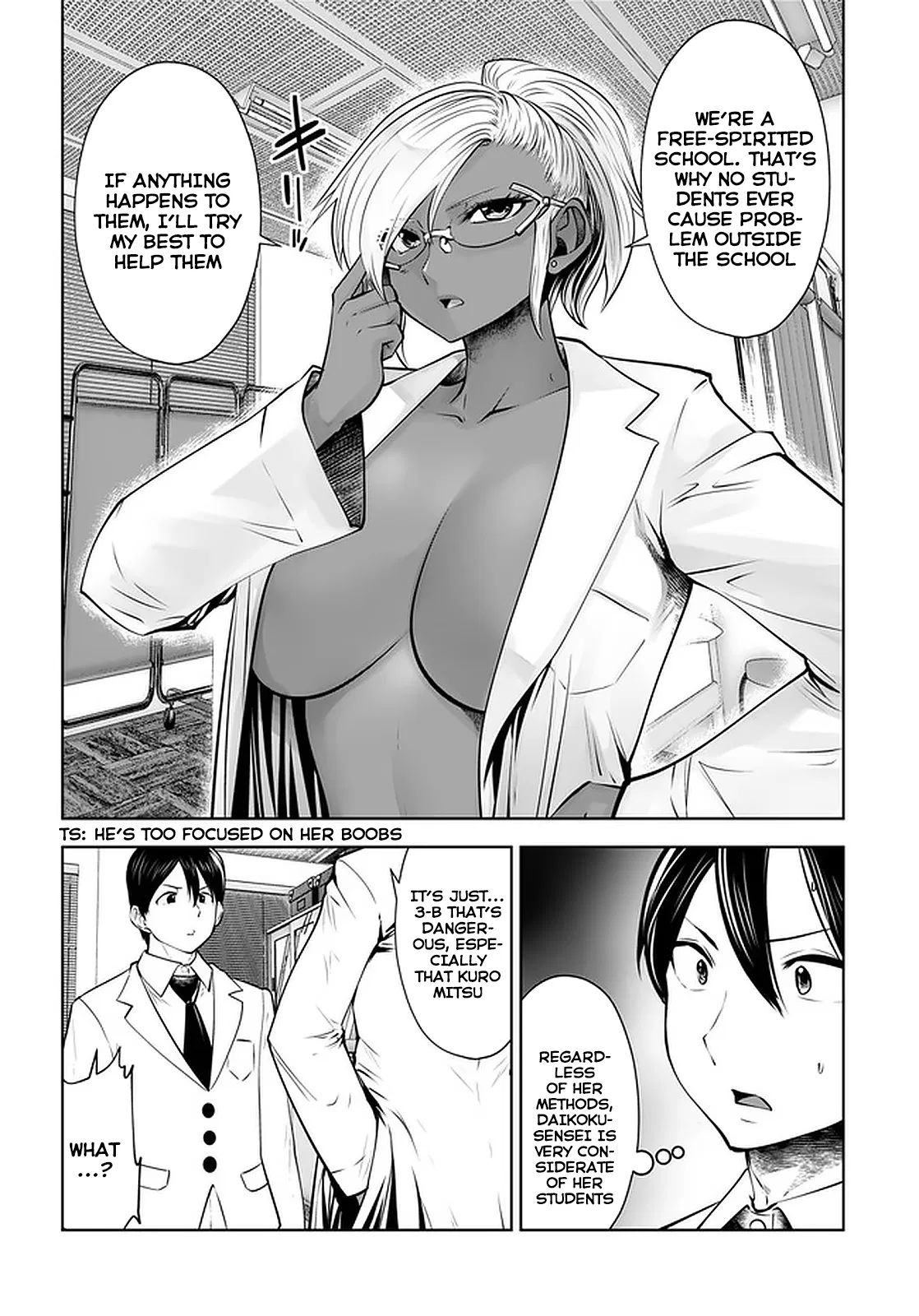 Black Gakkou ni Tsutometeshimatta Sensei - Chapter 21.2 [photo 7] - MangaPorn