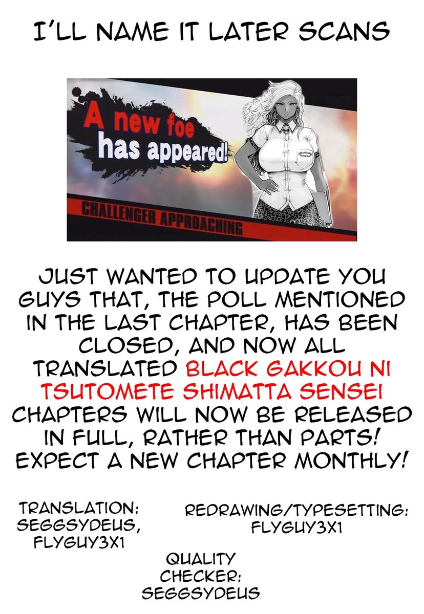 Black Gakkou ni Tsutometeshimatta Sensei - Chapter 23 [photo 24] - MangaPorn