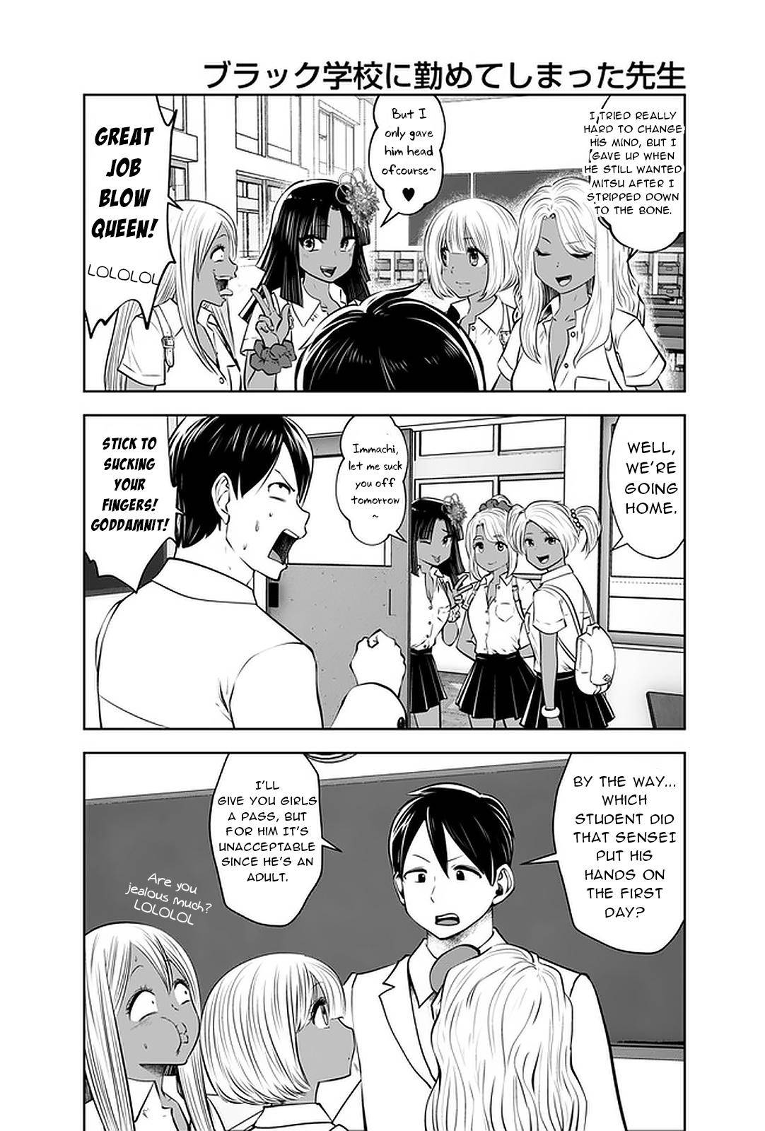 Black Gakkou ni Tsutometeshimatta Sensei - Chapter 24 [photo 14] - MangaPorn