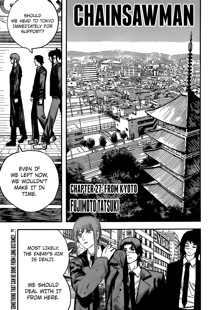Chainsaw Man - Chapter 27 [photo 1] - MangaPorn