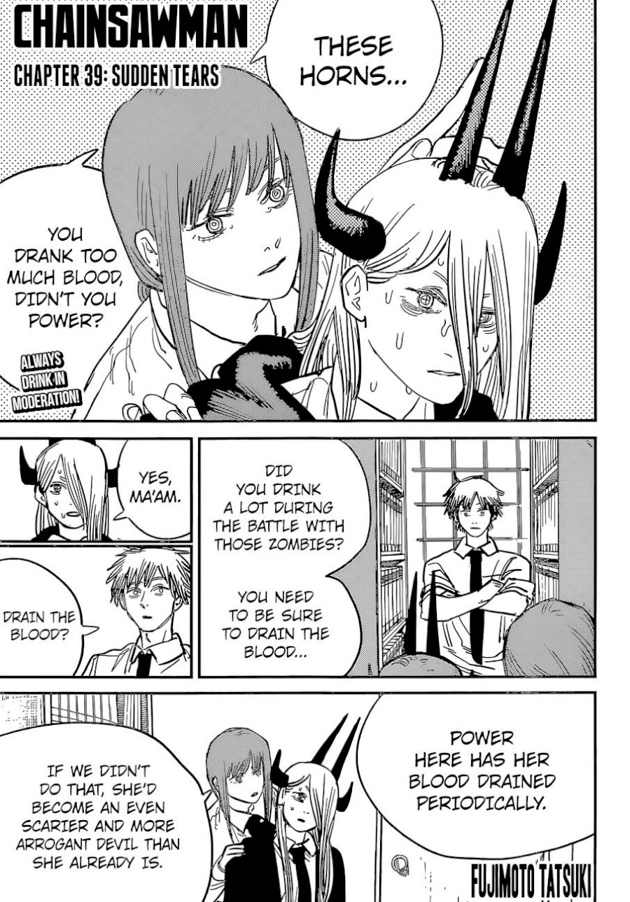 Chainsaw Man - Chapter 39 [photo 1] - MangaPorn