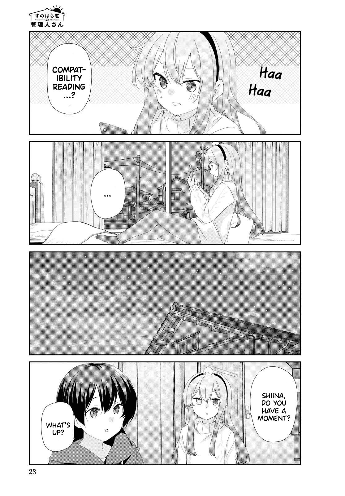 Sunoharasou no Kanrinin-san - Chapter 75 [photo 8] - MangaPorn