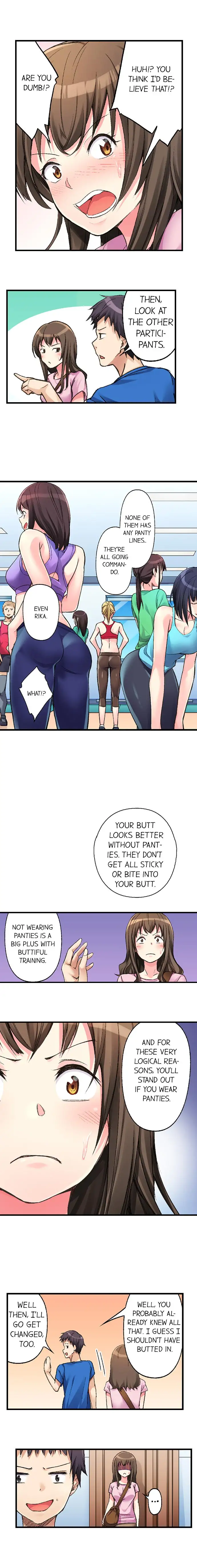 No Panty Booty Workout! - Chapter 1 [photo 9] - MangaPorn