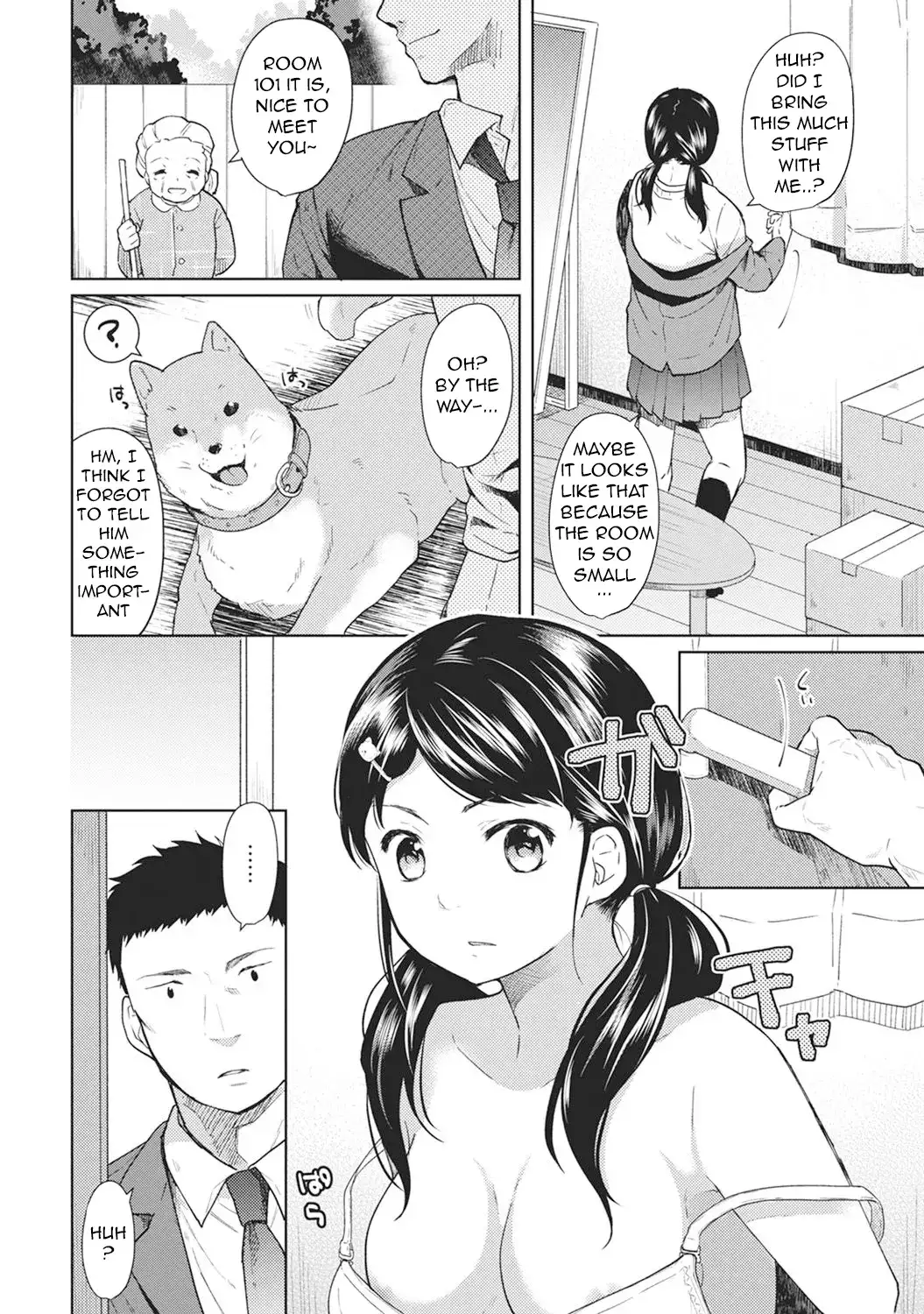 1LDK+JK Ikinari Doukyo? Micchaku!? Hatsu Ecchi!!? - Chapter 1 [photo 3] - MangaPorn