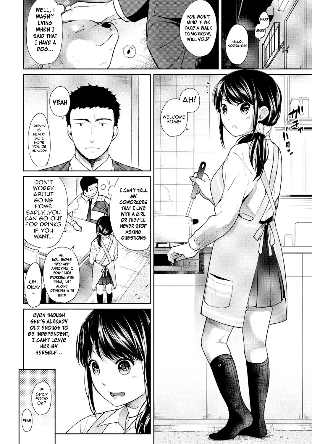 1LDK+JK Ikinari Doukyo? Micchaku!? Hatsu Ecchi!!? - Chapter 7 [photo 3] - MangaPorn