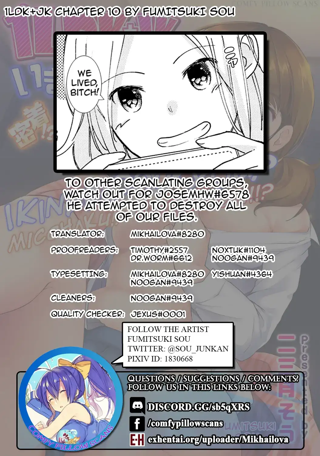 1LDK+JK Ikinari Doukyo? Micchaku!? Hatsu Ecchi!!? - Chapter 10 [photo 24] - MangaPorn