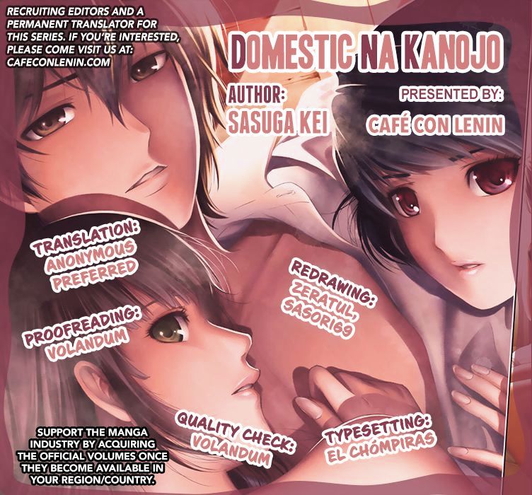 Domestic na Kanojo - Chapter 9 [photo 2] - MangaPorn