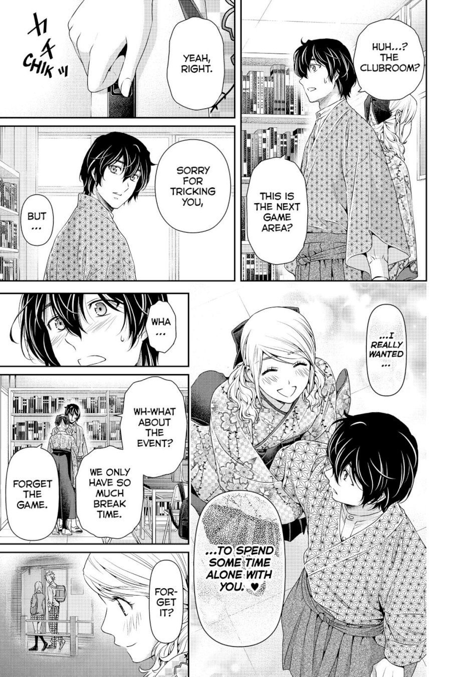 Domestic na Kanojo - Chapter 112 [photo 7] - MangaPorn