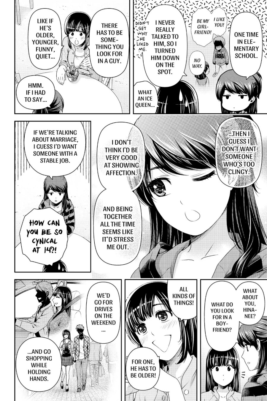 Domestic na Kanojo - Chapter 154.1 [photo 4] - MangaPorn