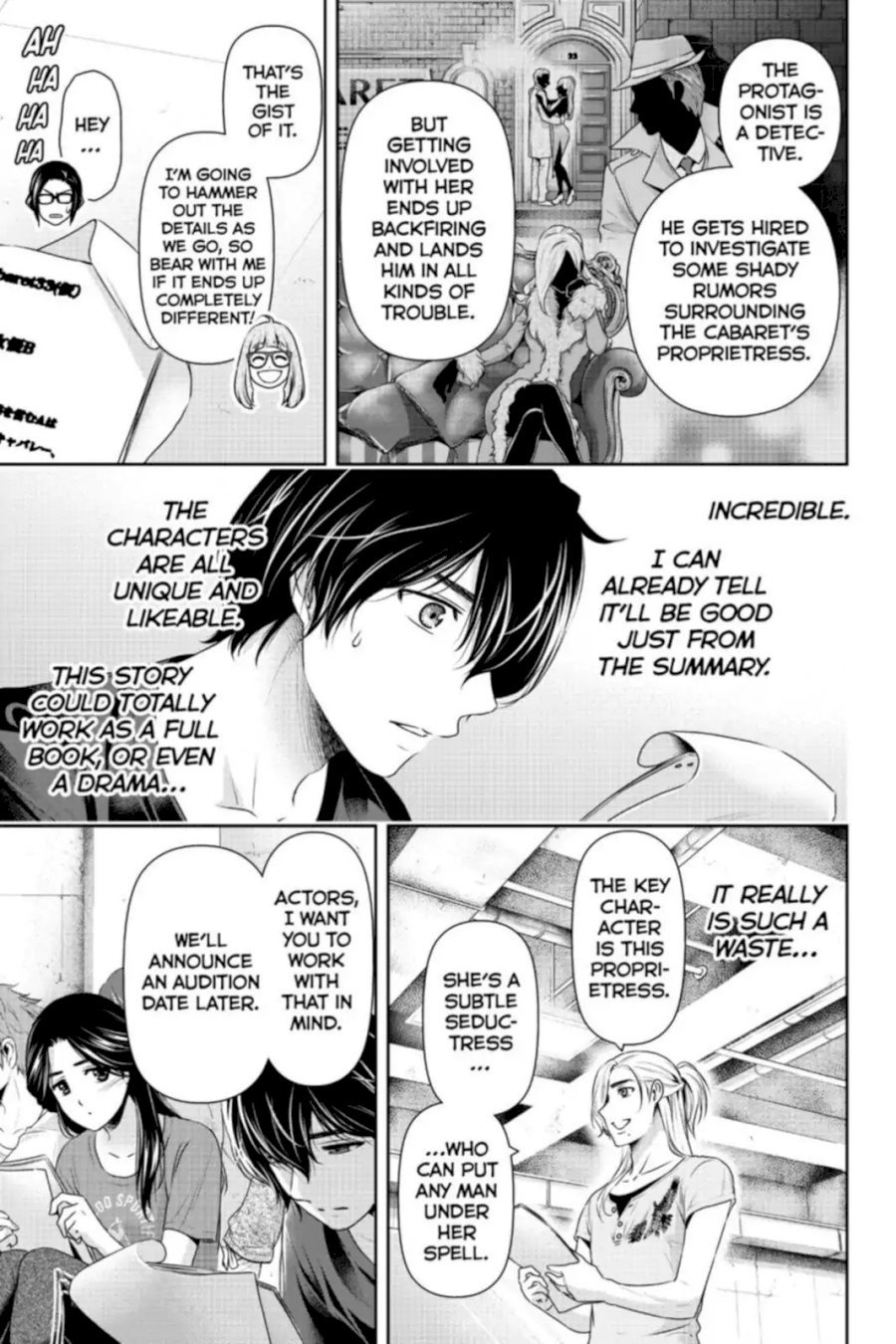 Domestic na Kanojo - Chapter 163 [photo 9] - MangaPorn