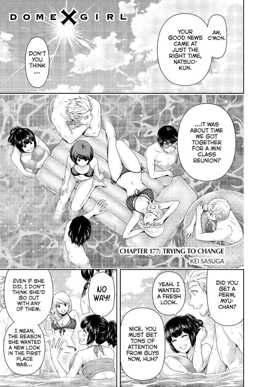 Domestic na Kanojo - Chapter 177 [photo 1] - MangaPorn