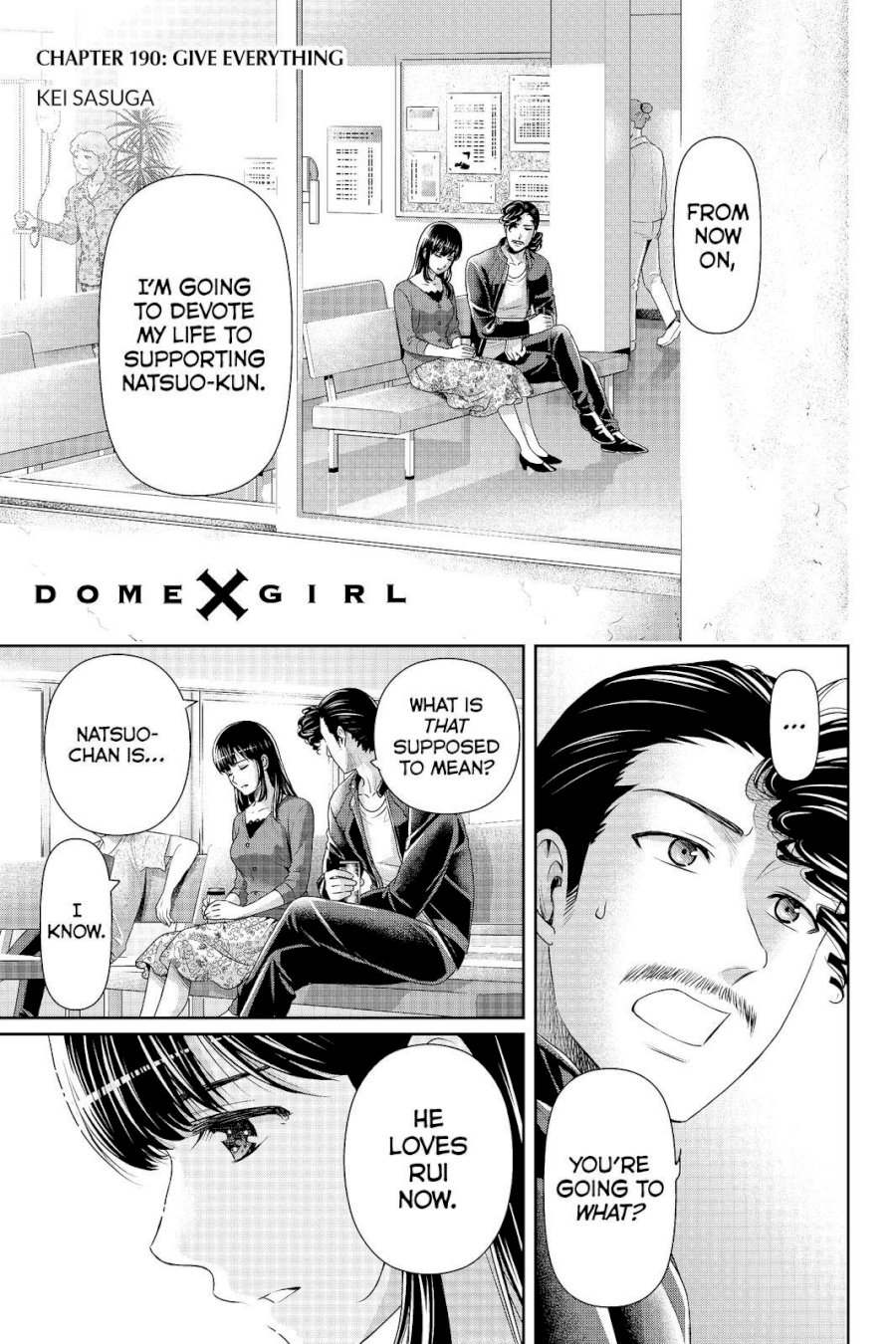 Domestic na Kanojo - Chapter 190 [photo 1] - MangaPorn