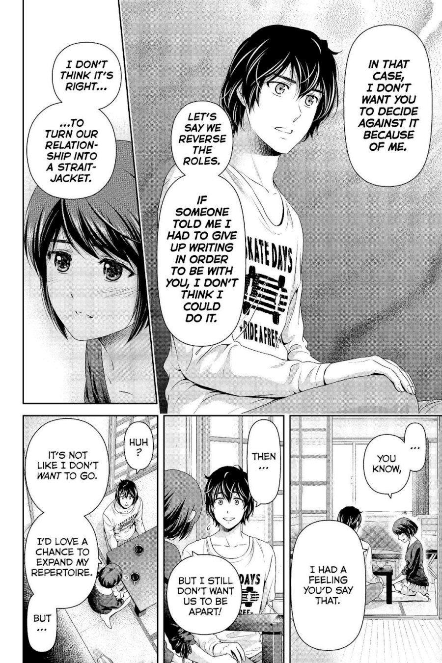 Domestic na Kanojo - Chapter 195 [photo 8] - MangaPorn