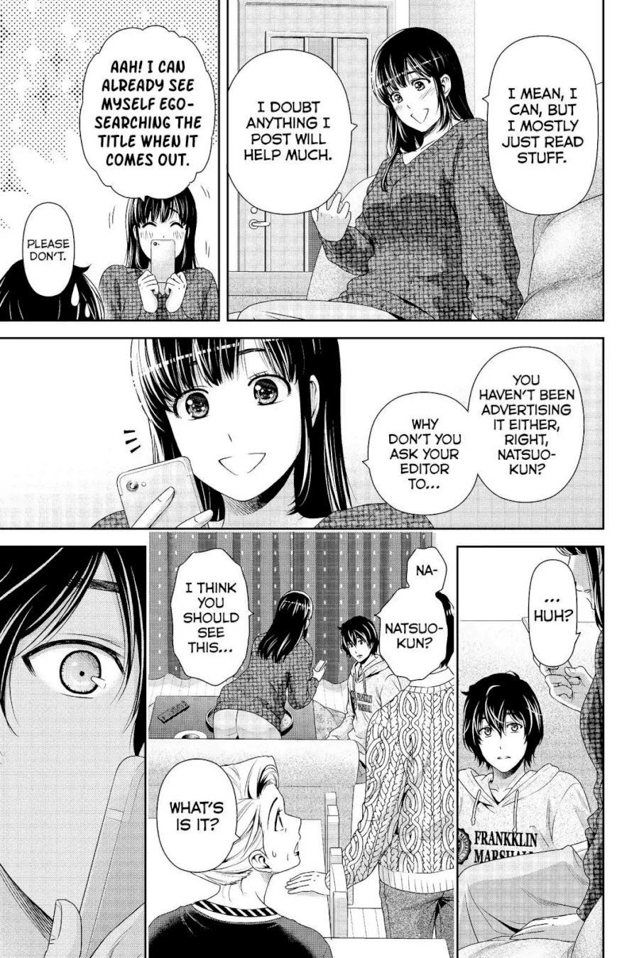 Domestic na Kanojo - Chapter 202 [photo 17] - MangaPorn