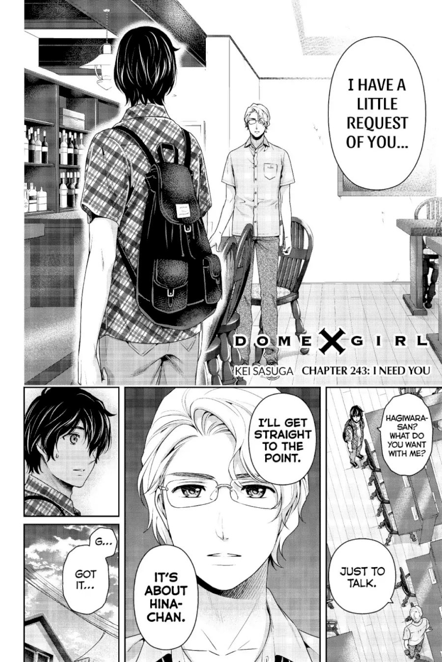 Domestic na Kanojo - Chapter 243 [photo 2] - MangaPorn