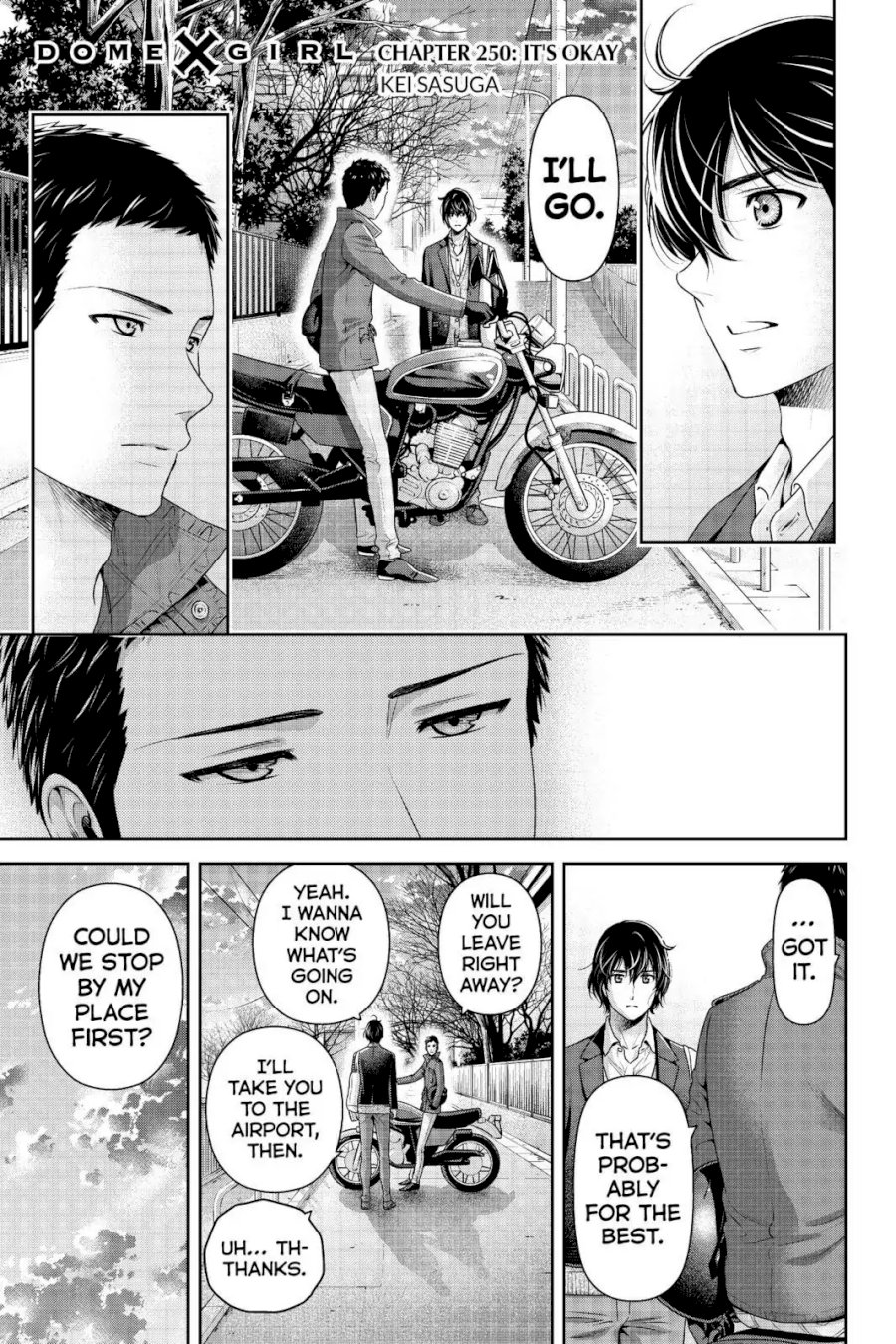 Domestic na Kanojo - Chapter 250 [photo 1] - MangaPorn